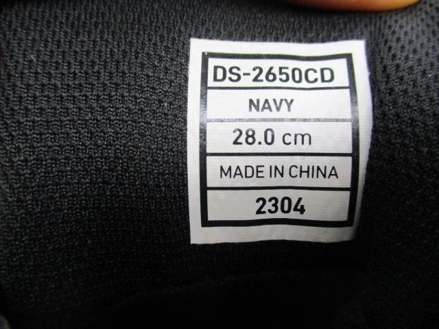 ﾌｨｯｼﾝｸﾞｼｭｰｽﾞDS-2650CDﾈｲﾋﾞｰ28.0ﾌｴﾙﾄｽﾊﾟｲｸ
