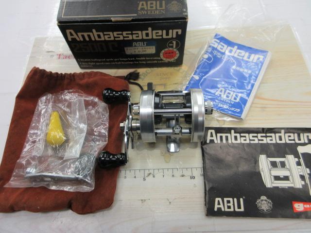 アンバサダー 2500C AbuGarcia アブガルシア アンバサダー 2500C ベイトリール やや