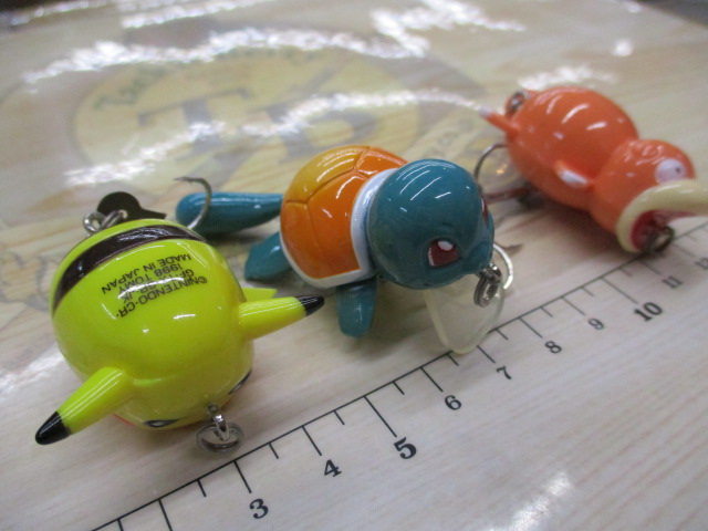 ポケモンルアー ｾｯﾄ商品】ﾎﾟｹﾓﾝﾙｱｰ3点ｾｯﾄ｜TBオークション