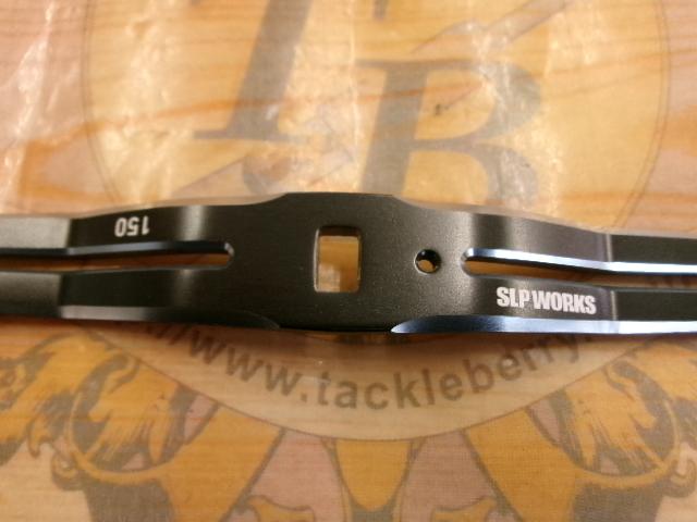 SLPW 150mmｸﾗﾝｸﾊﾝﾄﾞﾙ ﾌﾞﾗｯｸ