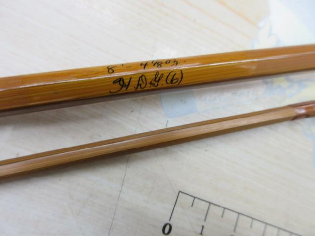 バテンキルバンブーロッド8ft4 1/8oz#6