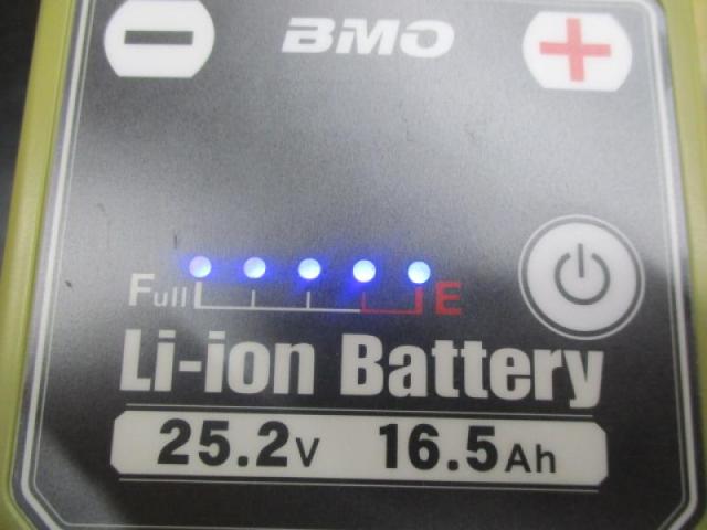 ディープパワーリチウムイオンバッテリー25.2V16.5Ahチャージャーセット