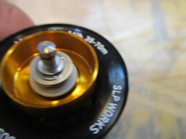 SVブーストφ32・22.5 12lb-80mスプール G1ブラック