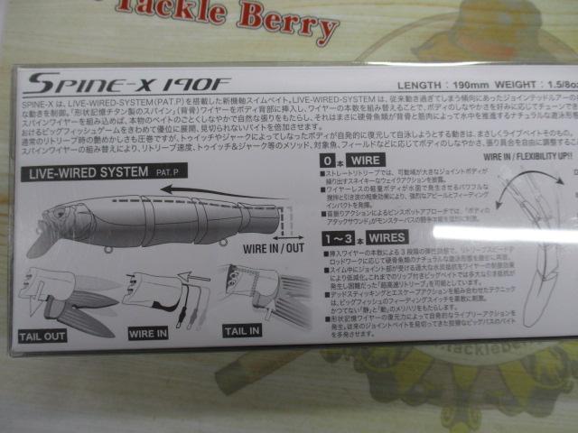 スパイン-X190F和銀オイカワ