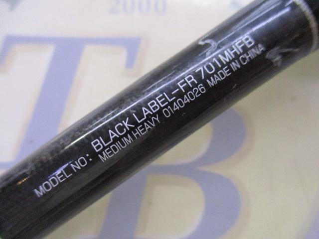 ﾌﾞﾗｯｸﾚｰﾍﾞﾙ BL-FR701MHFB