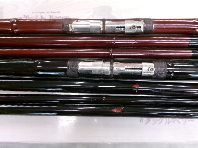 【セット商品】竹竿2本 中通し、和竿