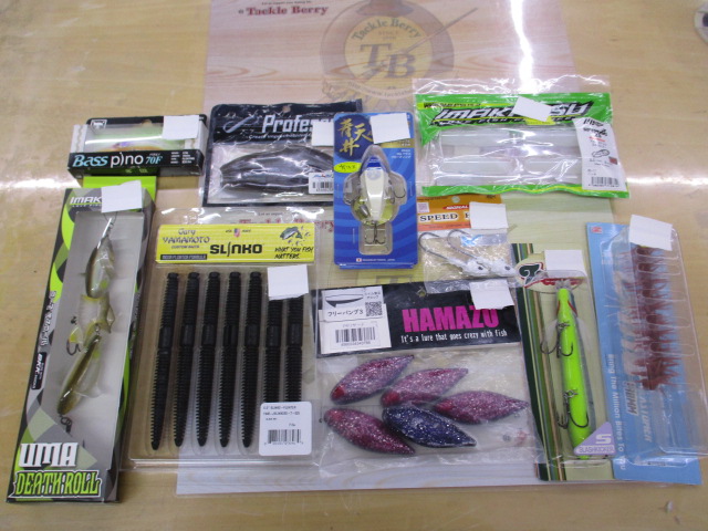 【セット商品】新品バスルアー&ワームお得10点セット