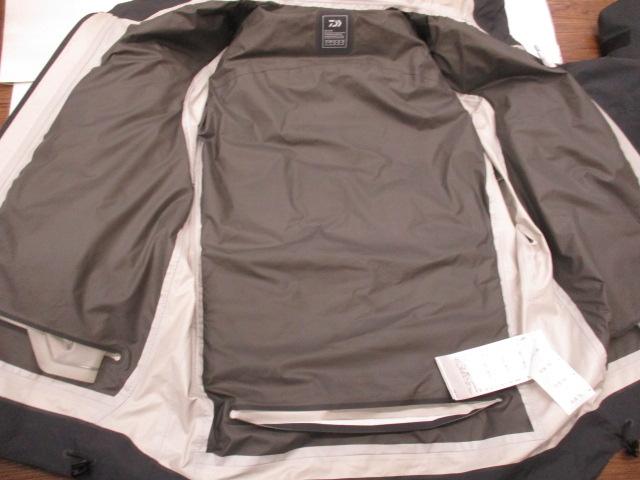 DR-3223JエアインフレータブルレインジャケットブラックL