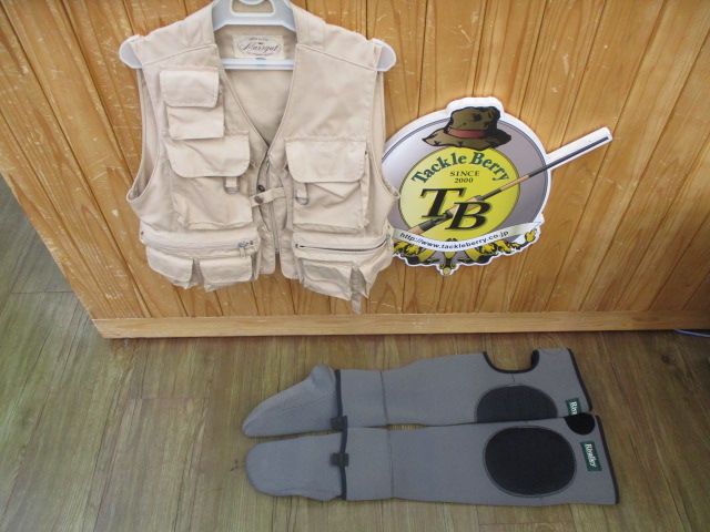 【セット商品】夏渓流セット(ウエットゲーター・ベスト)