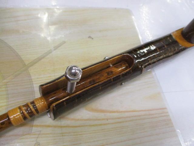 イカダ用木製竿受け