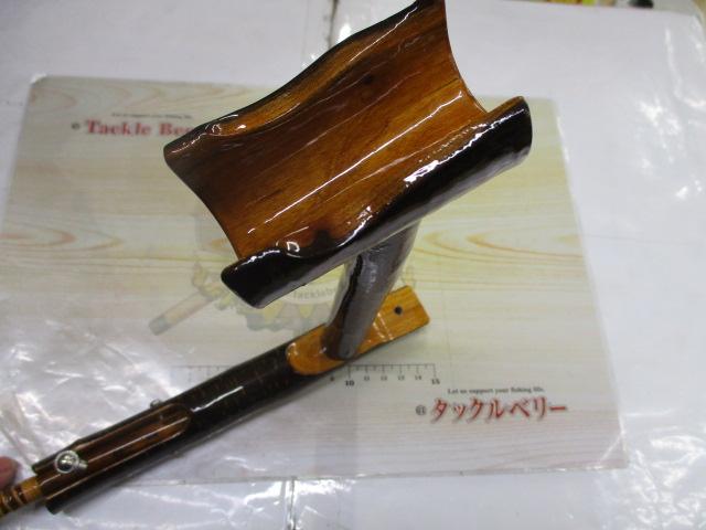 イカダ用木製竿受け
