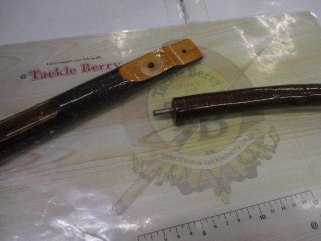 イカダ用木製竿受け