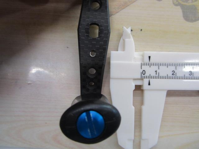 IXA80mmオフセットカーボンハンドル
