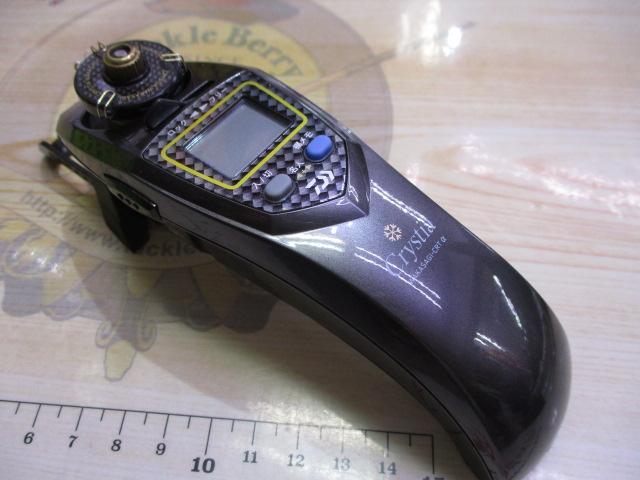 クリスティア ワカサギCRTα電動リール メタリックガンメタ