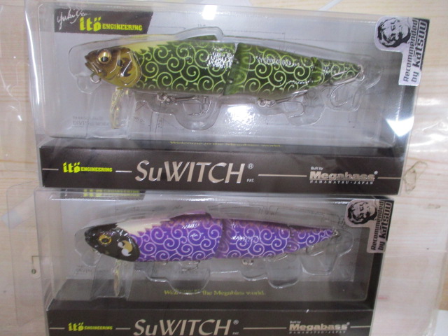 【ｾｯﾄ商品】ﾒｶﾞﾊﾞｽ　ｽｲｯﾁ　限定ｶﾗｰ