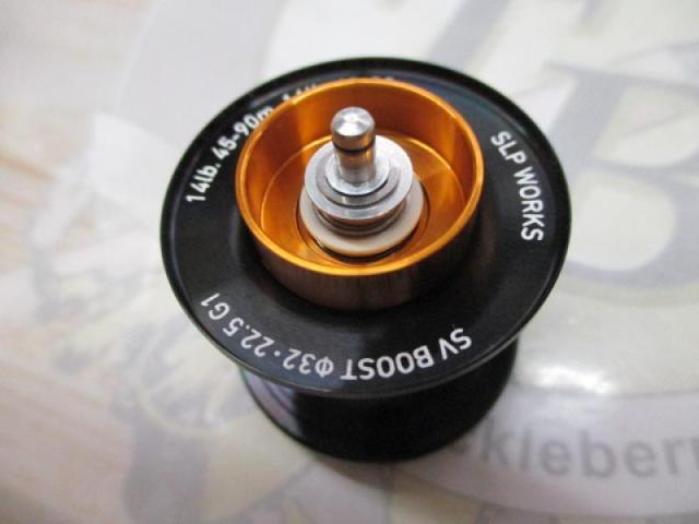 SVブーストφ32・22.5 16lb-80mスプール G1ブラック