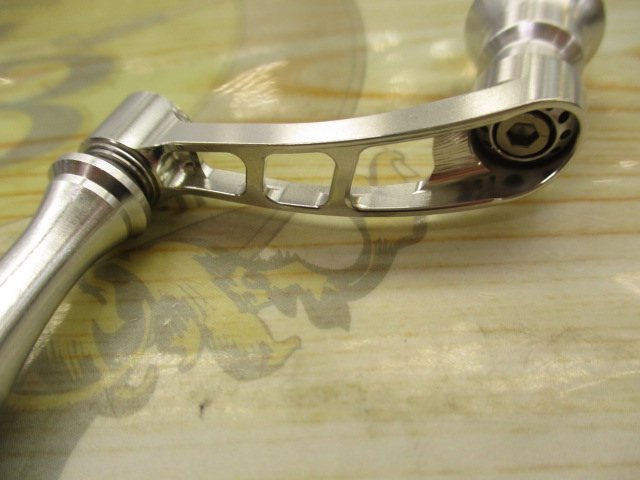 プロアームスピニング40mmMCHSP40DA-S・RKダイワシルバーラウンドノブ