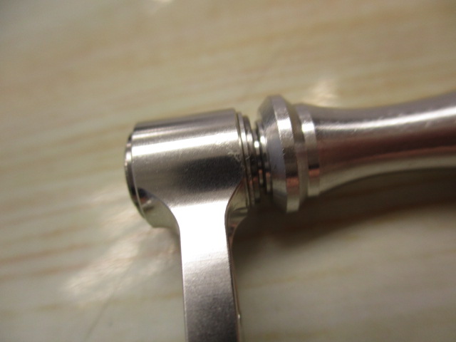 プロアームスピニング40mmMCHSP40DA-S・RKダイワシルバーラウンドノブ