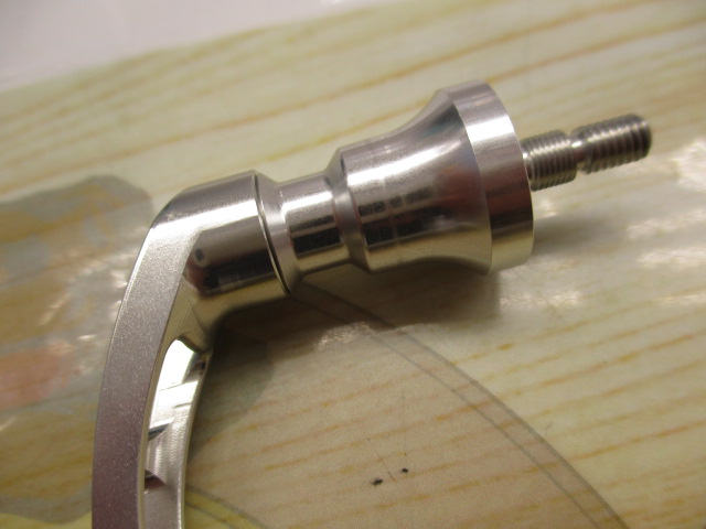 プロアームスピニング40mmMCHSP40SH-S・RKシマノシルバーラウンドノブ