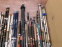 【ｾｯﾄ商品】古い投げ竿など大量ｾｯﾄ(ｼﾞｬﾝｸ含む)