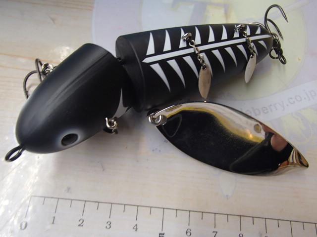 ノタノタ#77マットブラック/ホワイトボーン