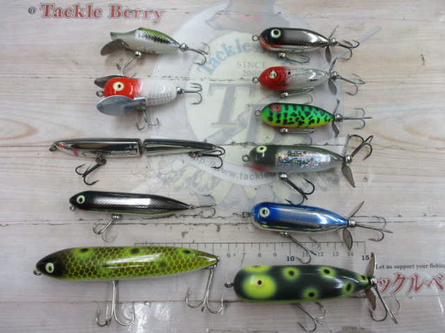 【セット商品】【ヘドン】オールドルアー11点セット