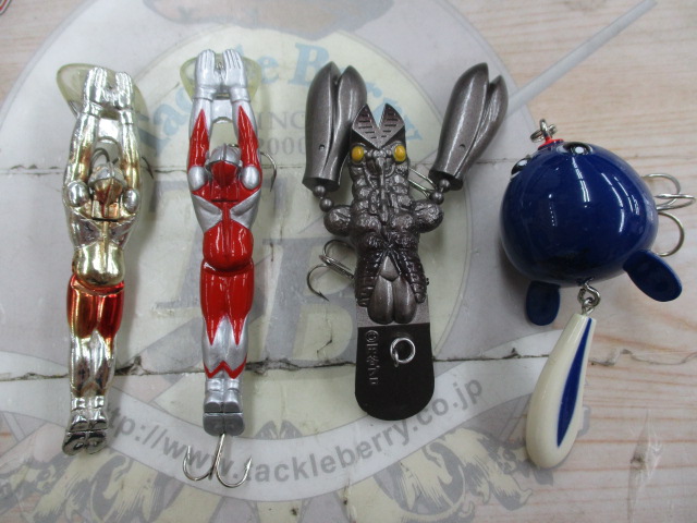 【セット商品】キャラクター物ルアー4点セット