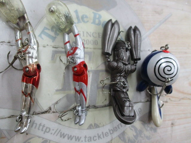 【セット商品】キャラクター物ルアー4点セット