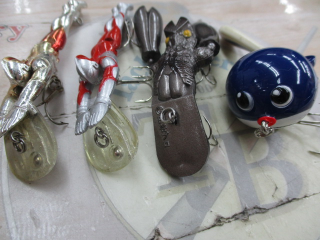 【セット商品】キャラクター物ルアー4点セット