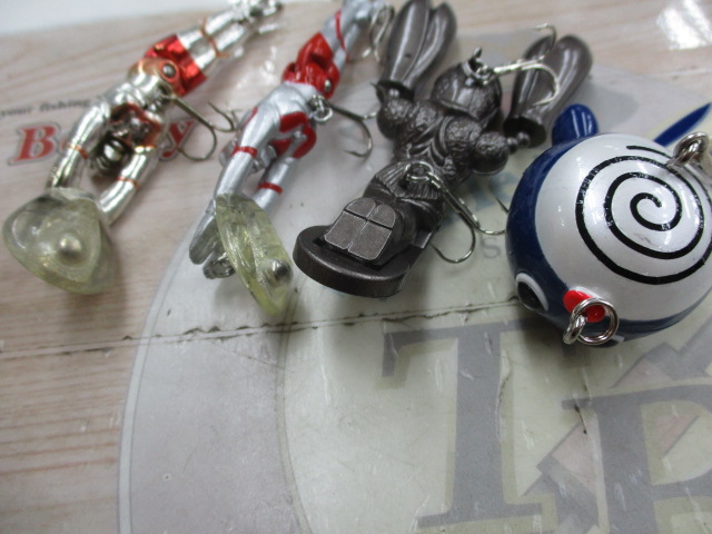 【セット商品】キャラクター物ルアー4点セット