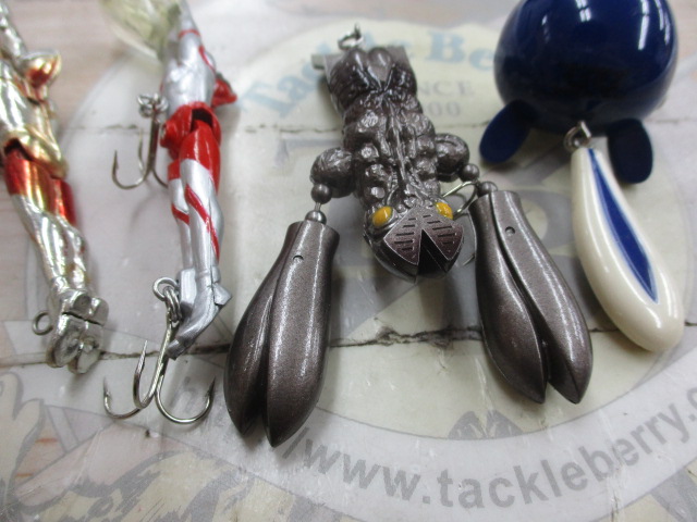 【セット商品】キャラクター物ルアー4点セット