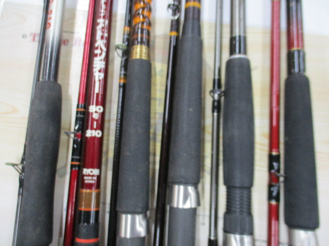 【ｾｯﾄ商品】中古船竿50号ｱｿｰﾄ6本