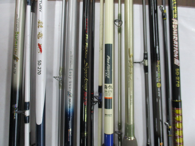 【ｾｯﾄ商品】中古船竿50号270cm8本ｱｿｰﾄ