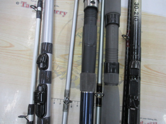 【ｾｯﾄ商品】中古船竿30号210cm4本ｱｿｰﾄ