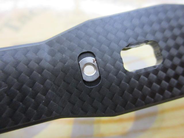 I'ZE RCSB 100mmカーボンクランクハンドル