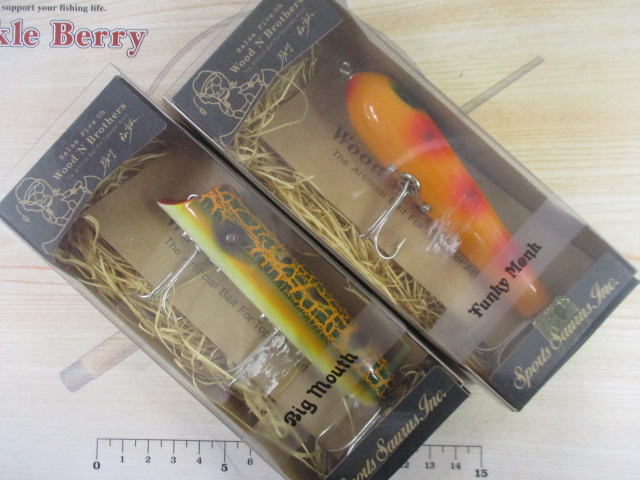 【セット商品】【バルサ50】【ウッドルアー2点セット】