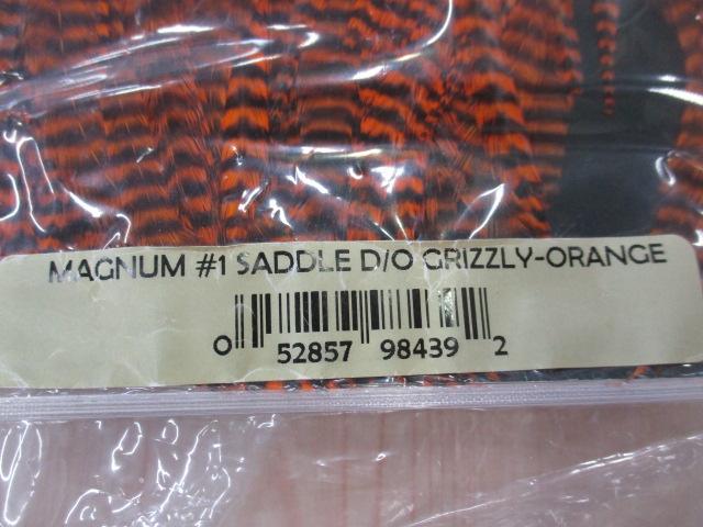 METZマグナムサドルGRZ/オレンジ#1