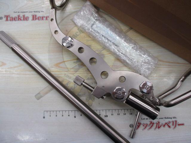 チタンピトン竿掛け