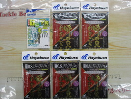 【ｾｯﾄ商品】ﾊﾔﾌﾞｻ&ｵｰﾅｰ　ﾜｶｻｷﾞ仕掛け6個ｾｯﾄ