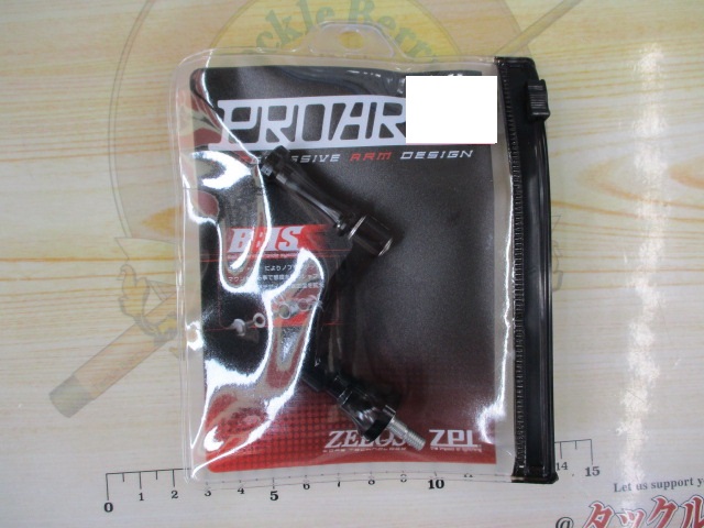 プロアームスピニング40mmMCHSP40SH-B・RKシマノブラックラウンドノブ