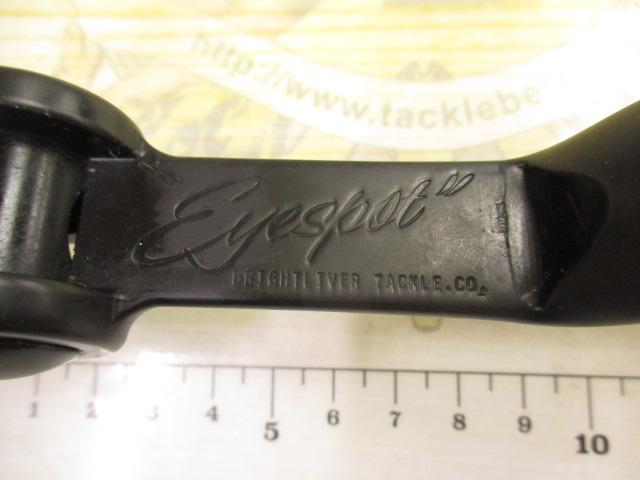 アイスポット 黒ベイクライト シングル フラットブラック