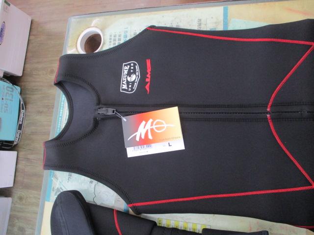 マズメ×エイムスウェットスーツLブラックMZWS-320