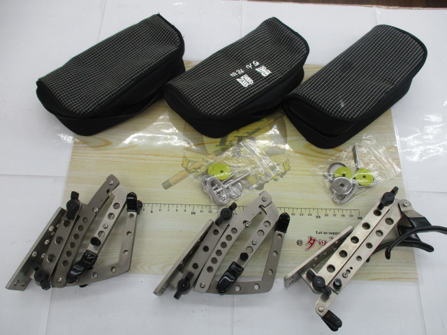 【セット商品】メーカー不明 筏用竿受け 3点セット