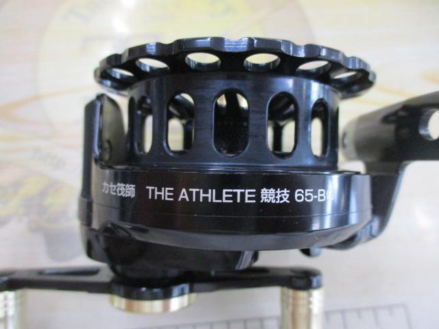 ｶｾ筏師 THEｱｽﾘｰﾄ競技 65W-BG(右) ﾌﾞﾗｯｸ/ｺﾞｰﾙﾄﾞ