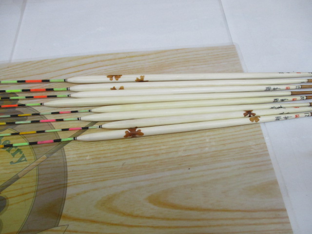 【ｾｯﾄ商品】へら浮きｹｰｽ&へら浮き8本ｾｯﾄ!ｹｰｽ②