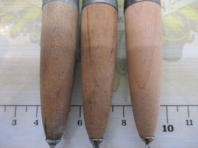 【ｾｯﾄ商品】TG30号×1･33号×2　木製錘　3点ｾｯ