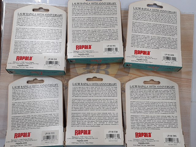 【ｾｯﾄ商品】ﾗﾊﾟﾗ 100thﾙｱｰ LR100 6個