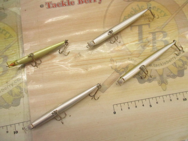 【セット商品】ハンドメイドミノー4点セット
