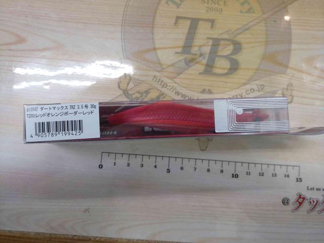 ﾀﾞｰﾄﾏｯｸｽTRZ3.5号30g#TZ03ﾚｯﾄﾞｵﾚﾝｼﾞﾎﾞｰﾀﾞｰﾚｯﾄﾞ