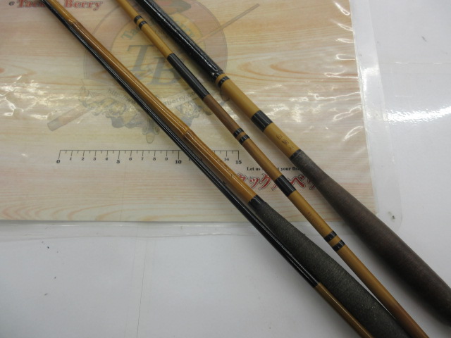 【ｾｯﾄ商品】ﾜｹあり和竿2本ｾｯﾄ